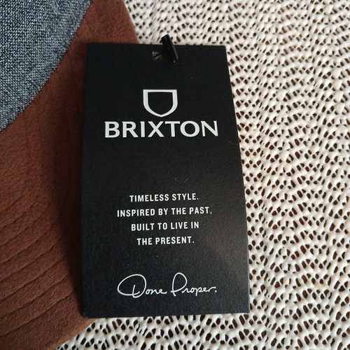 Brixton Oath III Snapback Hat - Grey/Copper - photo 3