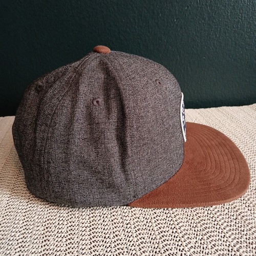 Brixton Oath III Snapback Hat - Grey/Copper - photo 5
