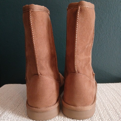 Time And Tru Best Womens Size 6 Tan Brown Microfibre Boots - photo 3