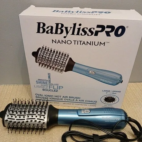 BaByliss PRO Nano Titanium Oval Ionic Hot Air Brush