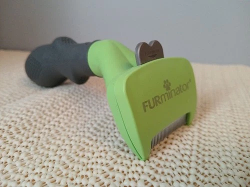 FURminator Undercoat Deshedding Tool, SMALL Dog, LONG Hair - photo 3