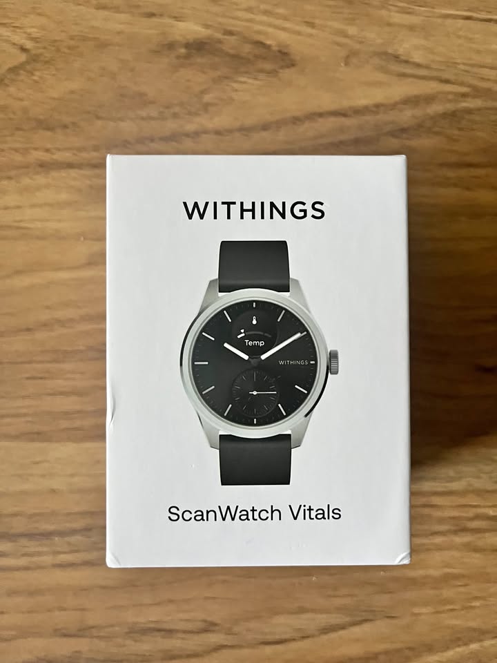 Hybrid Smart Watch 🥕(Withings ScanWatch Vitals 42mm)