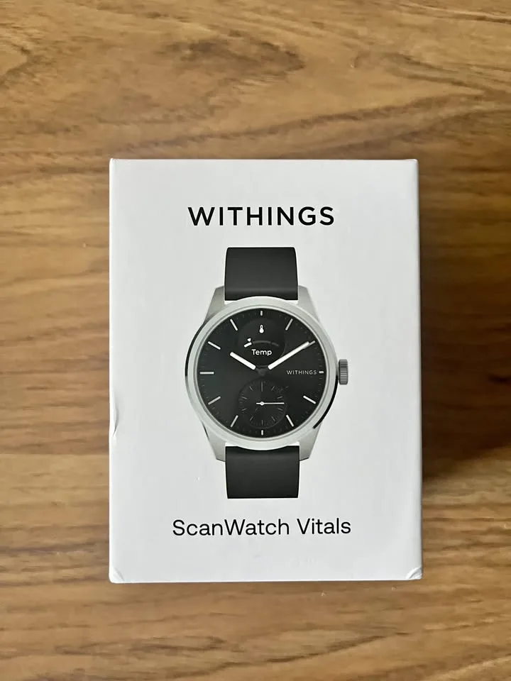 Hybrid Smart Watch 🥕(Withings ScanWatch Vitals 42mm)