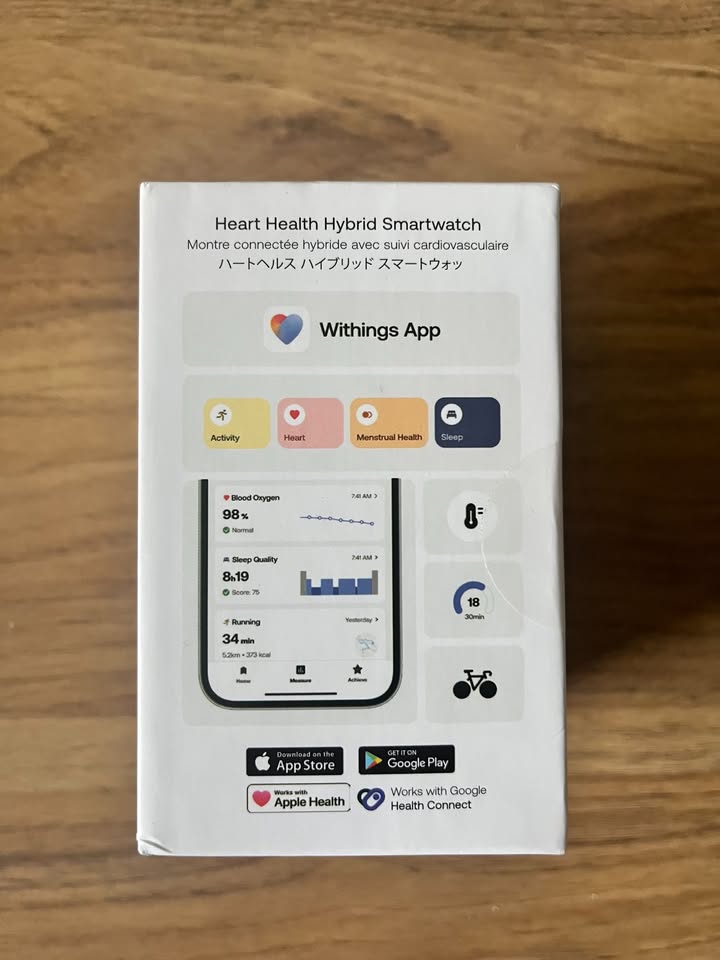 Hybrid Smart Watch 🥕(Withings ScanWatch Vitals 42mm) - photo 2