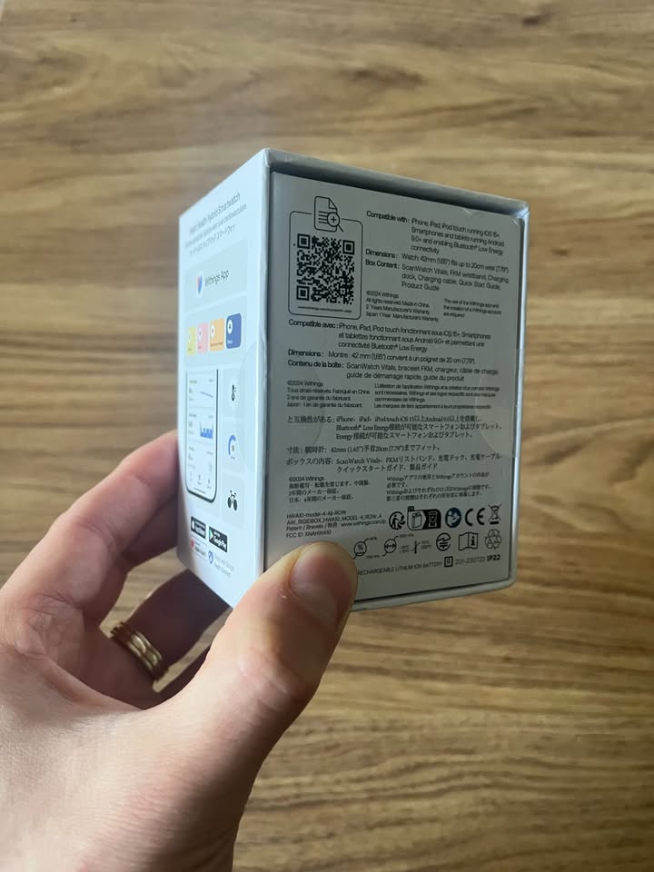 Hybrid Smart Watch 🥕(Withings ScanWatch Vitals 42mm) - photo 3