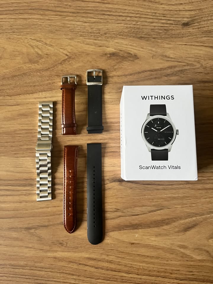 Hybrid Smart Watch 🥕(Withings ScanWatch Vitals 42mm) - photo 4