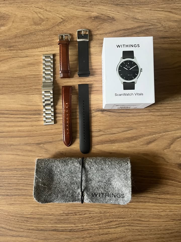 Hybrid Smart Watch 🥕(Withings ScanWatch Vitals 42mm) - photo 5