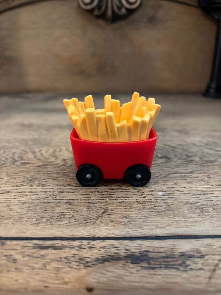 Vintage Fisher Price Little People McDonald's Fry Cart - photo 5