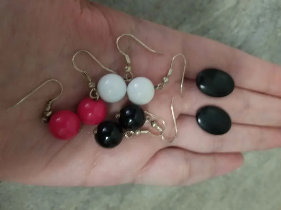 Basic Color Earrings ALL for $2 image indicator(2)