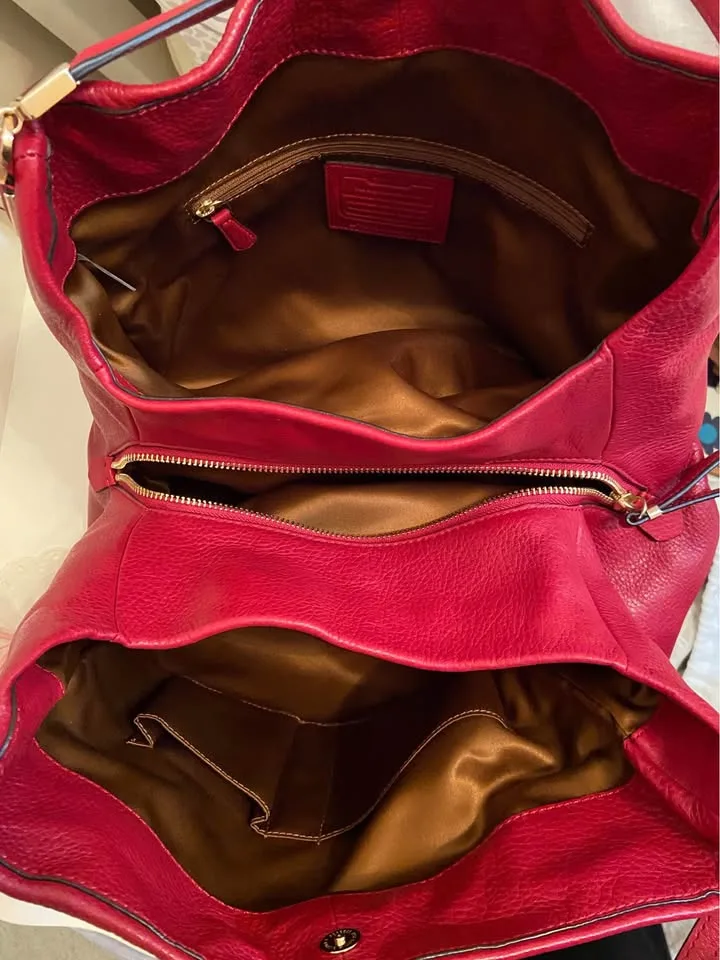 COACH Madison Phoebe Leather Shoulder Bag, Excellent Condition! image indicator(7)