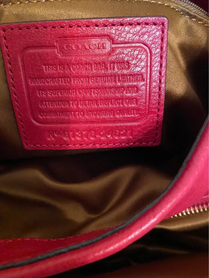 COACH Madison Phoebe Leather Shoulder Bag, Excellent Condition! image indicator(8)