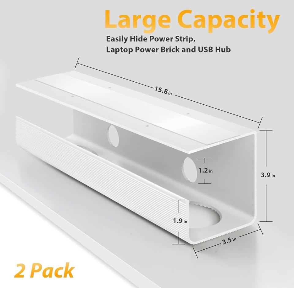 Large Cable Management Tray 2 Pack - photo 2