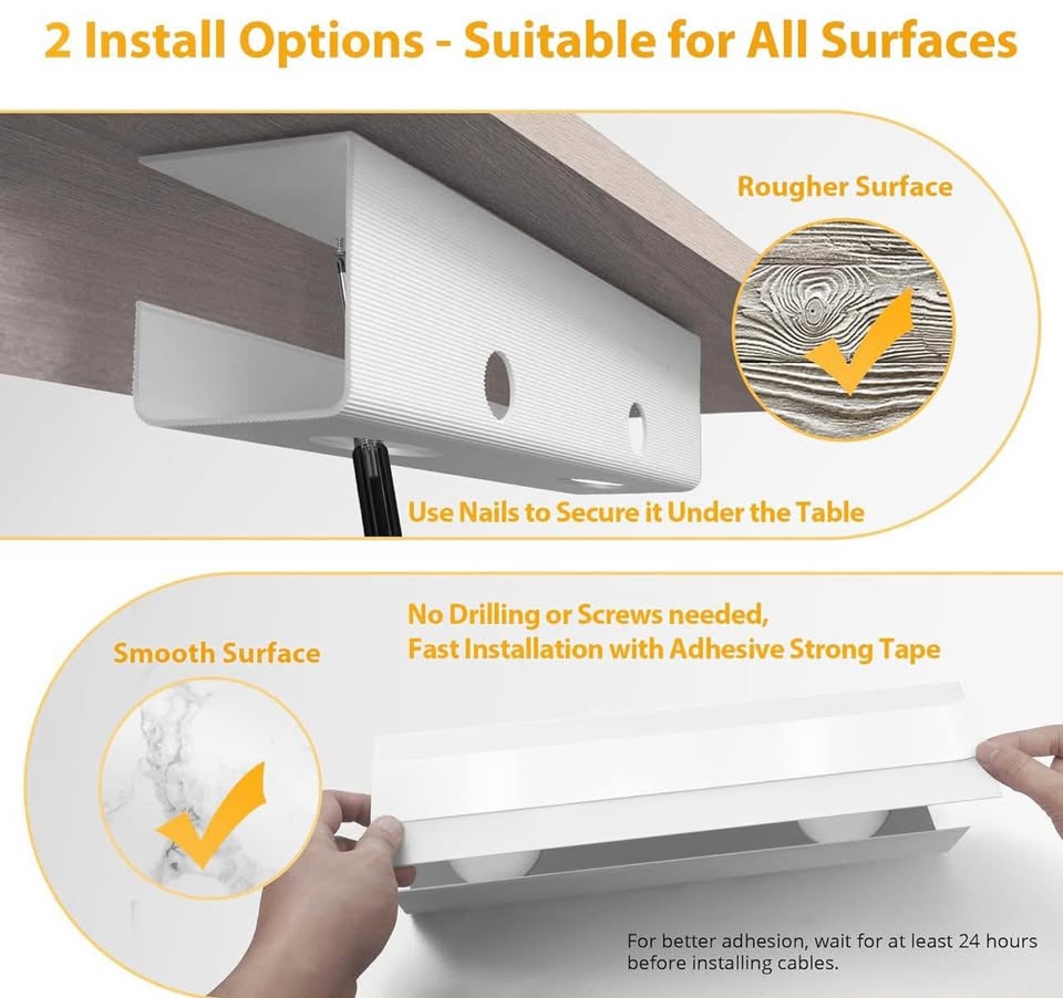 Large Cable Management Tray 2 Pack - photo 3