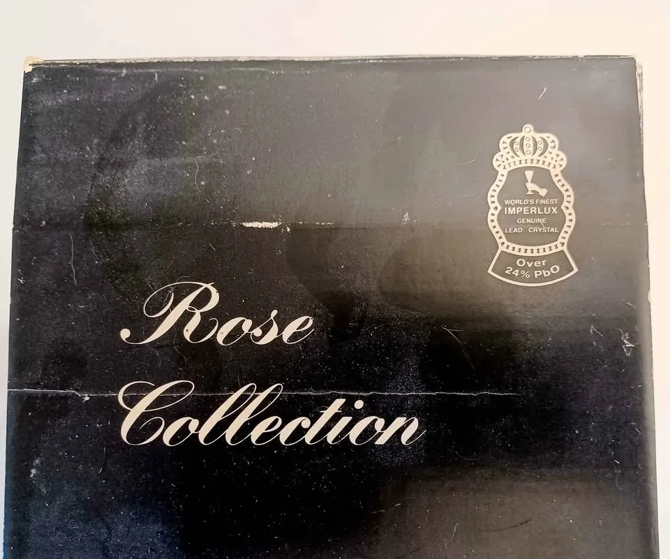 Vtg New Rare East German Imperial Crystal Candy Dish image indicator(9)