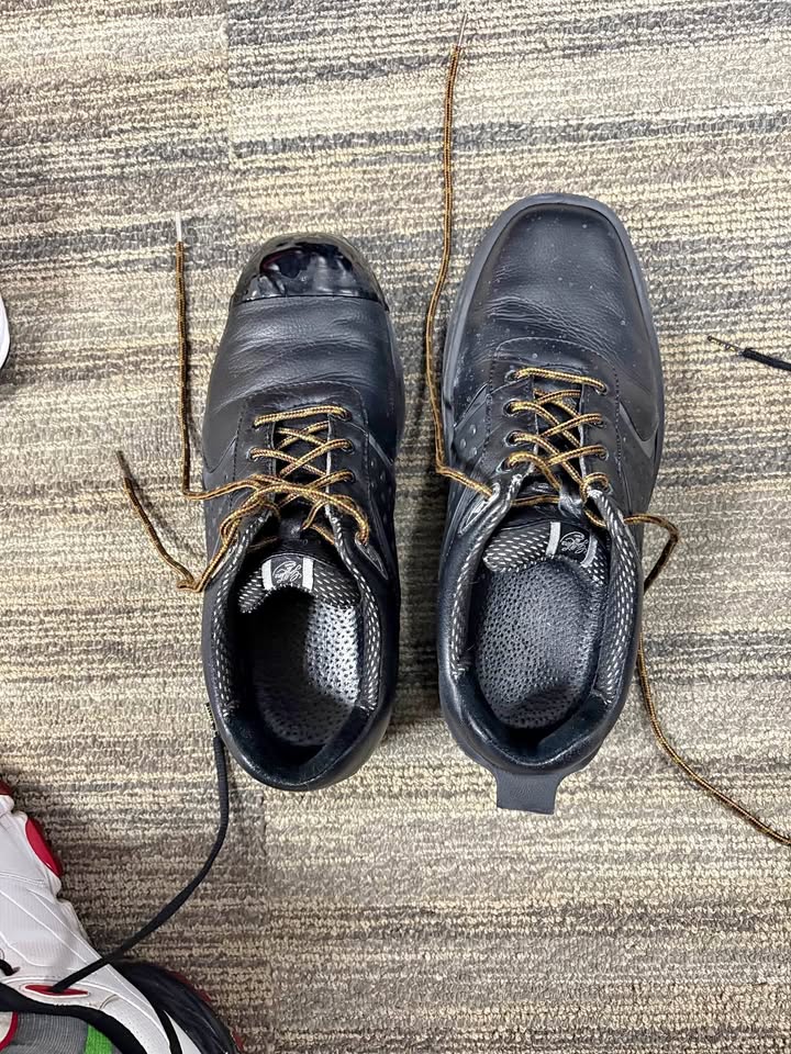 Goldline Silver Podium Curling Shoes Size 9 Wide