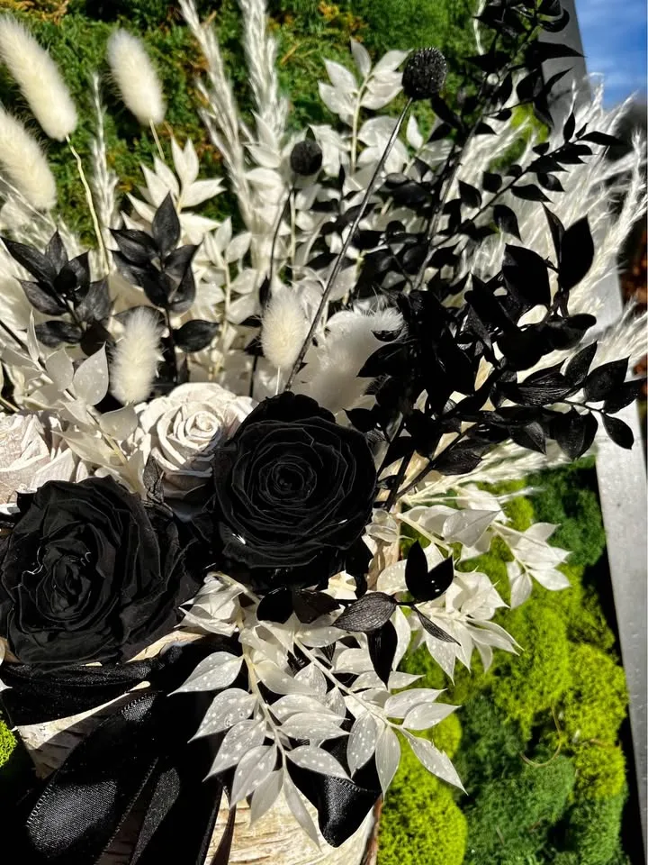 Flower bouquet moss art image indicator(3)