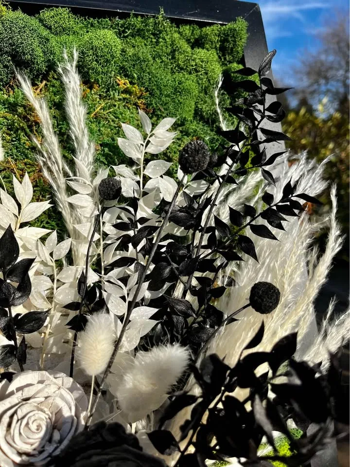 Flower bouquet moss art image indicator(4)