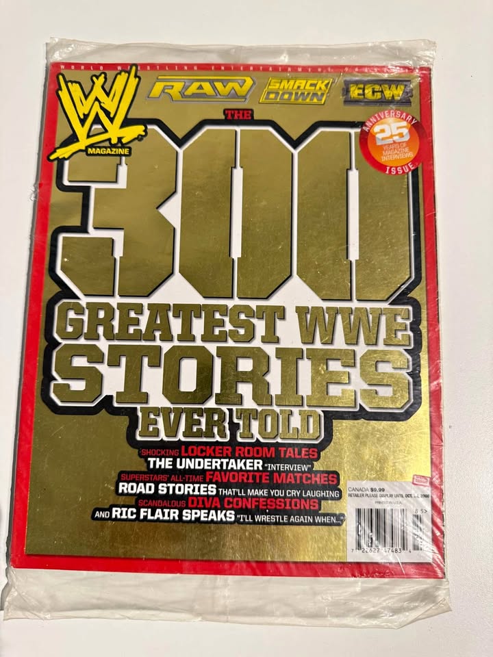 WWE Magazine 300 Greatest WWE Stories (2008)