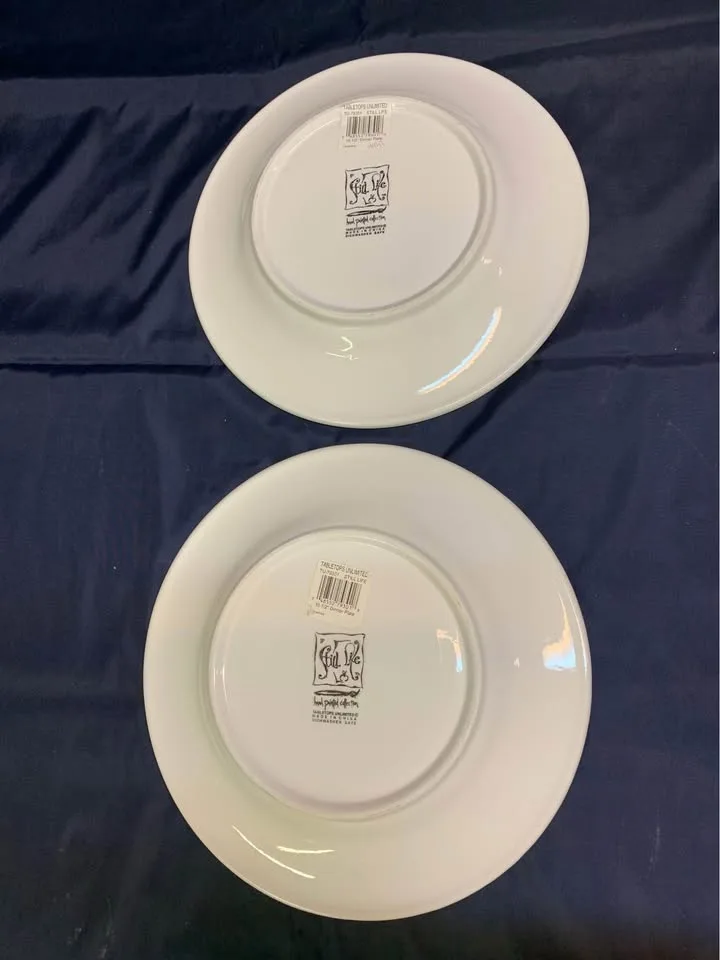 Ceramic Dinner Plates 10.5” image indicator(2)