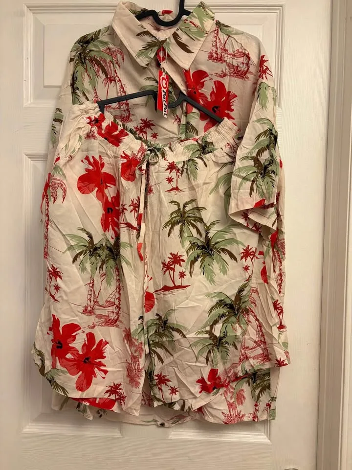 New PATPAT Hawaiian Dad (men) Beach wear set-2xl image indicator(4)