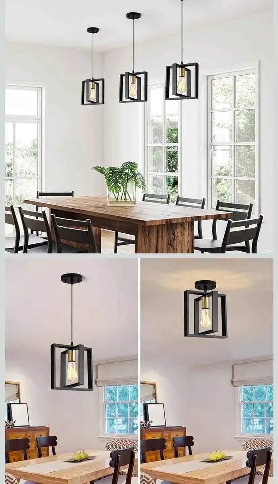 2 Pack Wood Pendant Light image indicator(3)