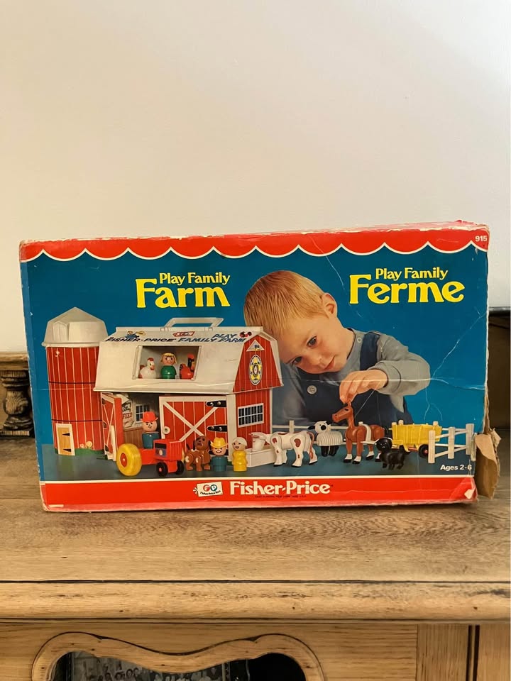 Vintage Fisher Price Little People Play Family Farm 915 - photo 2
