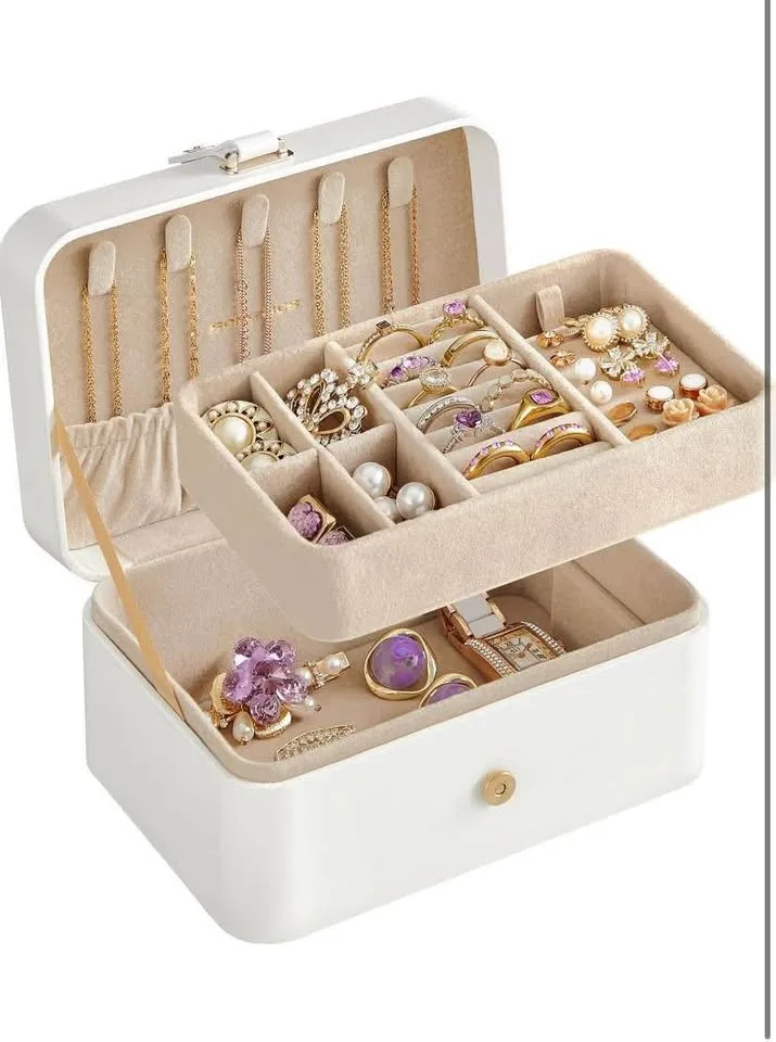 BRAND NEW TRAVEL SIZE - JEWELRY BOX image indicator(7)