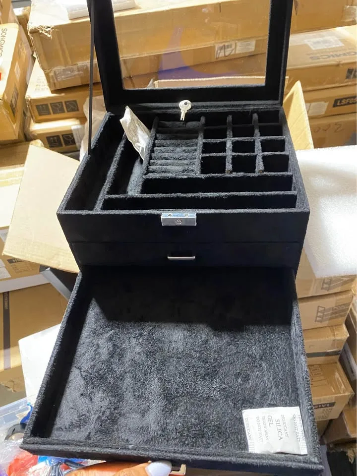 Brand New Black Jewelry Box - Best Christmas Gift image indicator(2)