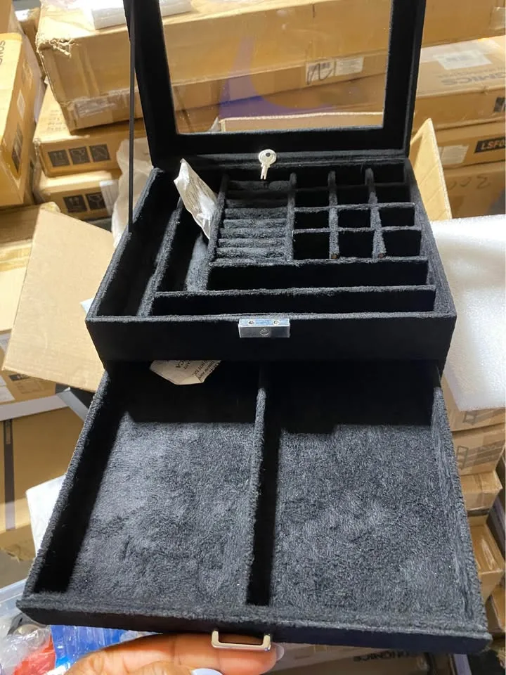 Brand New Black Jewelry Box - Best Christmas Gift image indicator(4)