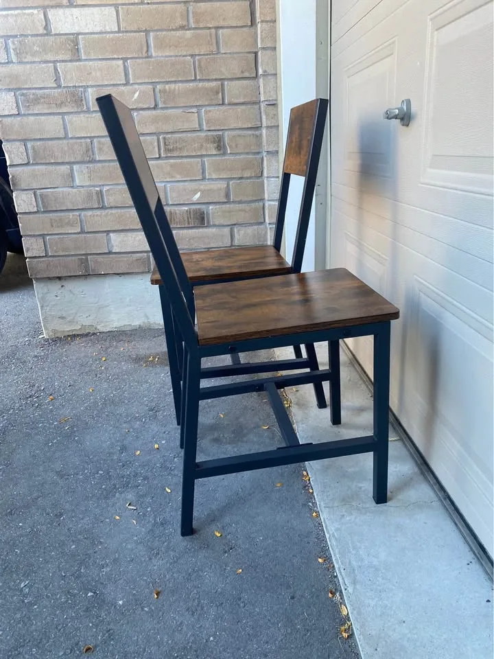 BRAND NEW VASAGLE Dining Chair Set of 2 image indicator(3)