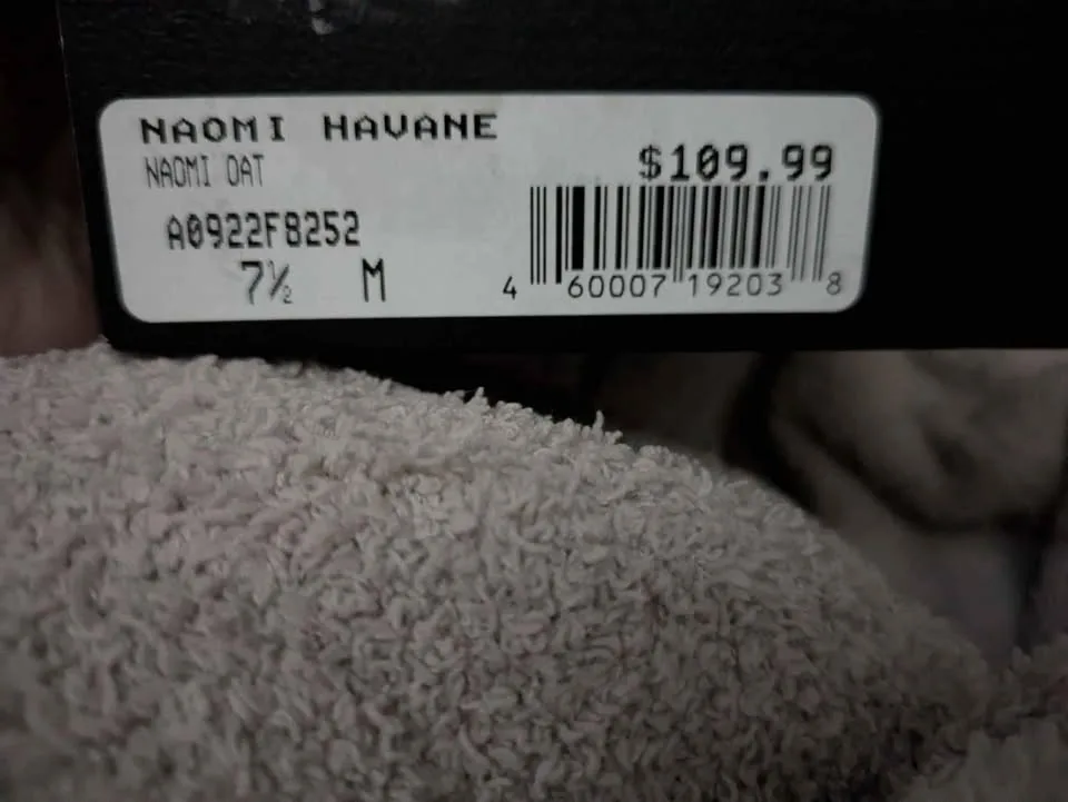 Size 7.5 Naturalizer Naomi Havane heels image indicator(4)