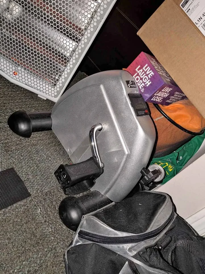 Under desk bike pedal