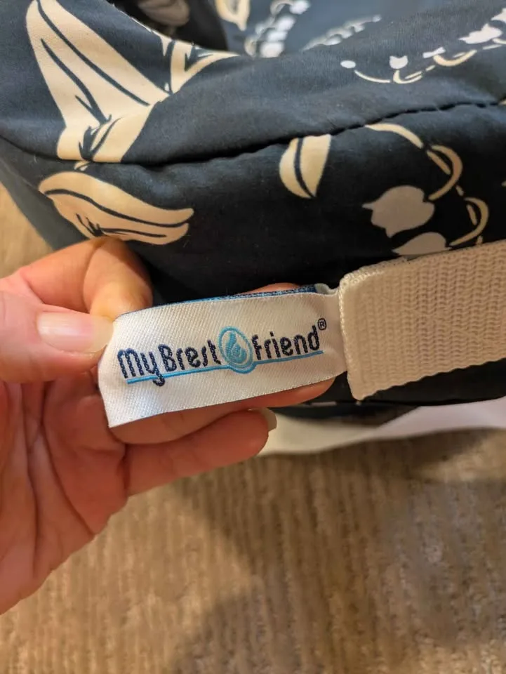 My Brest Friend Original Breastfeeding Pillow - Bluebells image indicator(2)