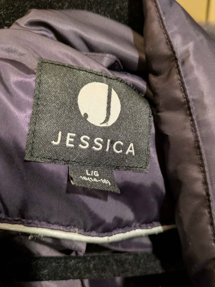 Jessica L winter coat dark purple - photo 2