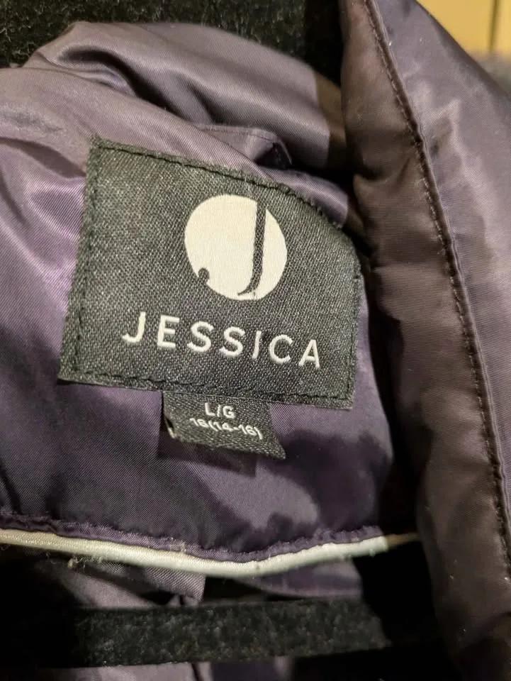 Jessica L winter coat dark purple image indicator(2)