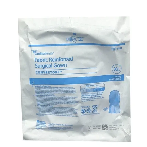 CardinalHealt 9518 Royalsilk Surgical Gowns AAMI Level 3 Blue image indicator(3)