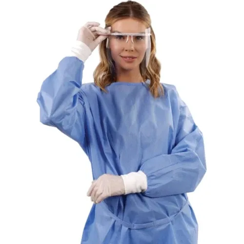 CardinalHealt 9518 Royalsilk Surgical Gowns AAMI Level 3 Blue image indicator(4)