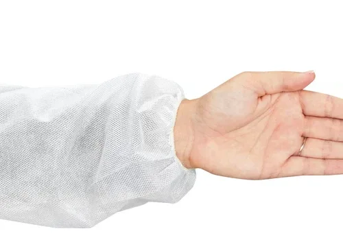 Disposable polypropylene Isolation Gowns - White 10Pcs/Pack image indicator(5)