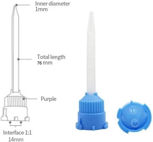EZ Mixing Tube 1:1 Silicone Rubber image indicator(3)