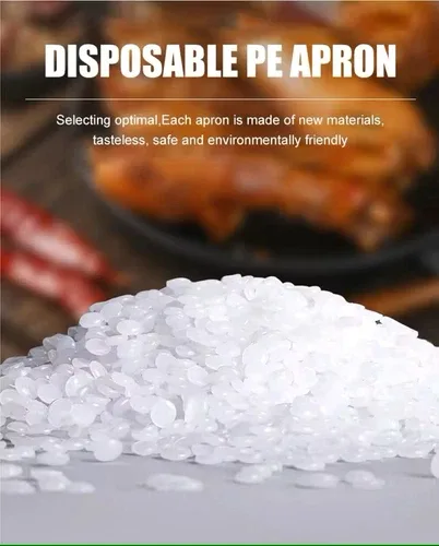 Disposable Polyethylene Aprons - White 100/BOX image indicator(3)