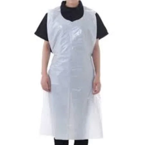 Disposable Polyethylene Aprons - White 100/BOX image indicator(7)