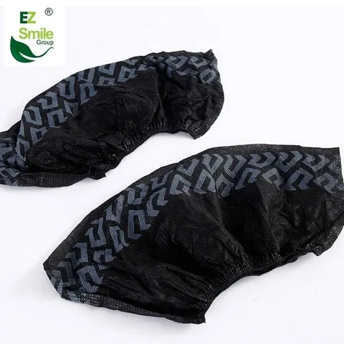 EZ Shoe Covers Disposable Non-Slip, 100Pcs/Pack, Black image indicator(2)