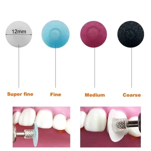 EZ Dental Finishing Polishing Discs+2 Mandrel Kit image indicator(4)