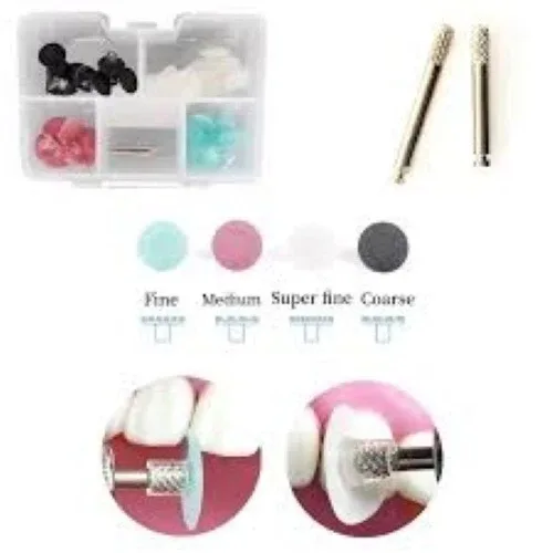 EZ Dental Finishing Polishing Discs+2 Mandrel Kit image indicator(8)