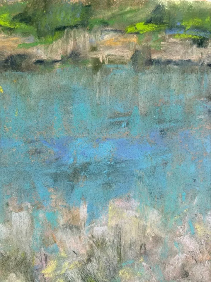 "Six Seasons" Original Pastel Painting image indicator(3)