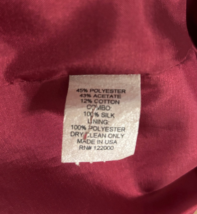 Silk Blend Pink and Grey Dress - photo 5
