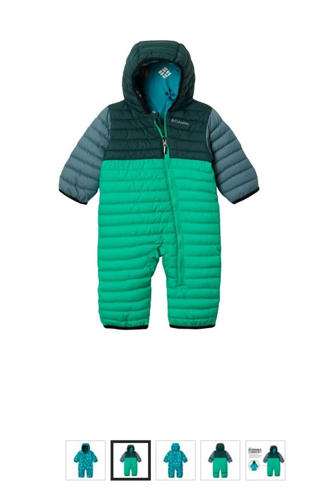 Colombia Bunting Snowsuit - size 12-18 months (boys/neutral) - photo 2