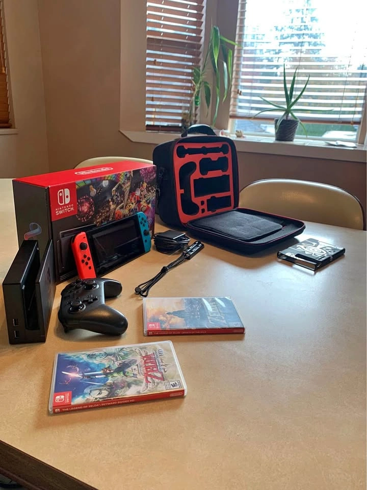 Nintendo Switch + Accessories