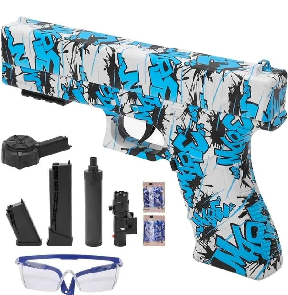 Electric Gel Ball Blaster, High Speed Automatic Splatter image indicator(3)