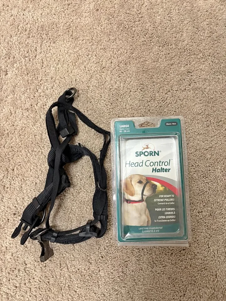 SPORN Dog Head Control Halter / Gentle Leader Size Large